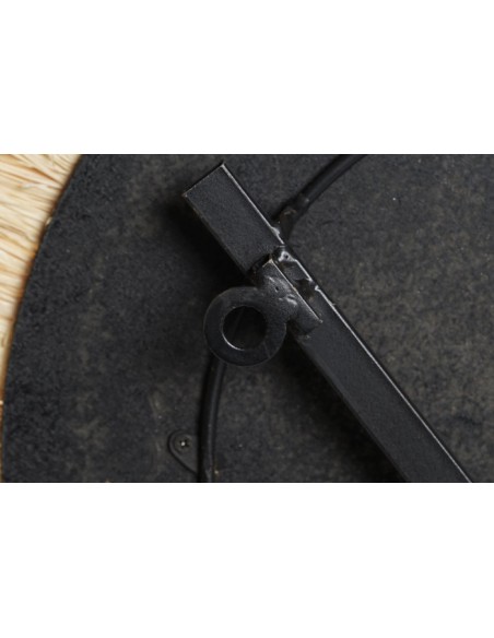 Decoración de pared fibra y metal