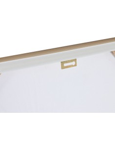 Cuadro lienzo con jarrones con marco 2