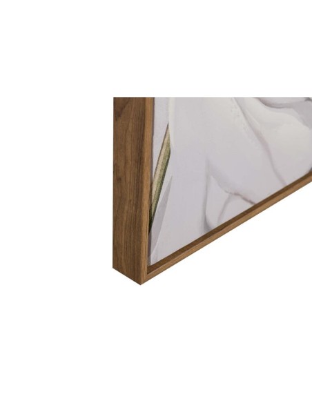 Cuadro mujer sombrero con marco