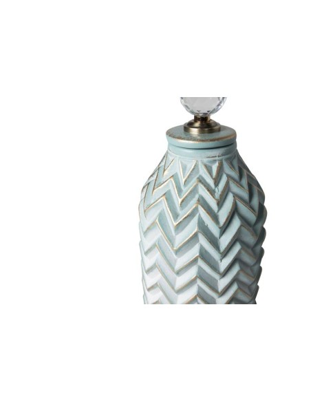 Jarrón tibor cerámica verde grande