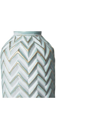 Jarrón tibor en verde mediano