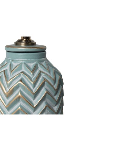 Jarrón tibor de cerámica en verde pequeño