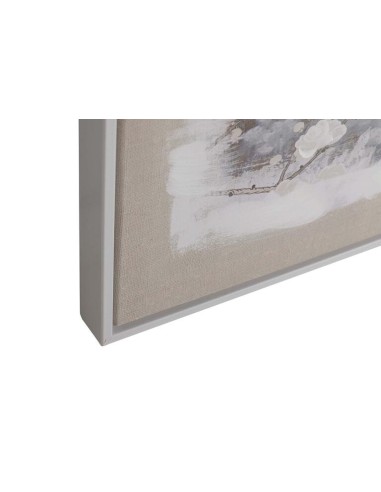 Cuadro en lienzo de almendro