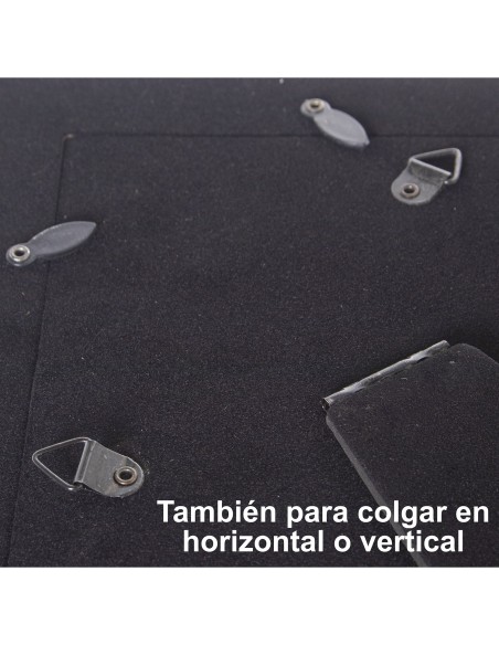 Portafotos Resina Blanco Oro 20x25