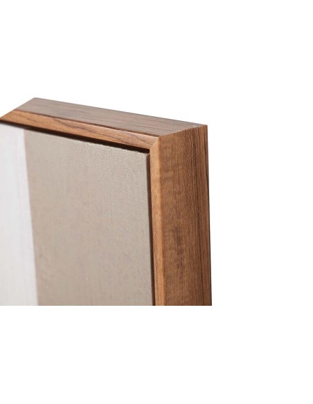 Cuadro lienzo abstracto con marco