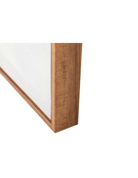 Cuadro lienzo abstracto con marco