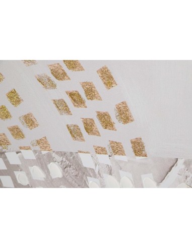 Cuadro lienzo abstracto con marco