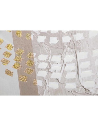 Cuadro lienzo abstracto con marco