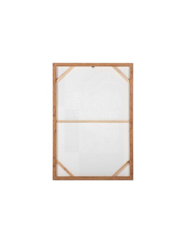 Cuadro lienzo abstracto con marco