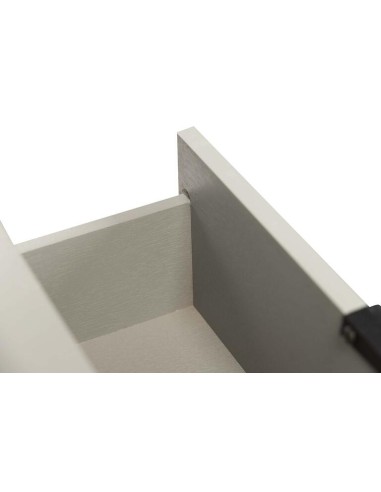 Consola Madera Pino Gris/Negro