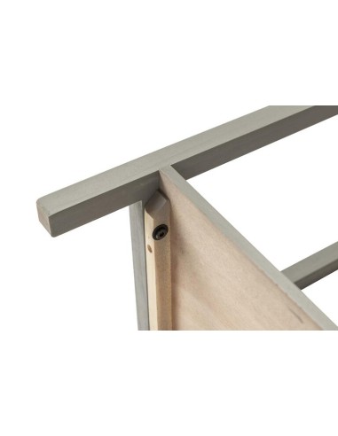 Consola Madera Pino Gris/Negro