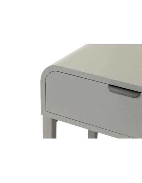 Consola Madera Pino Gris/Negro