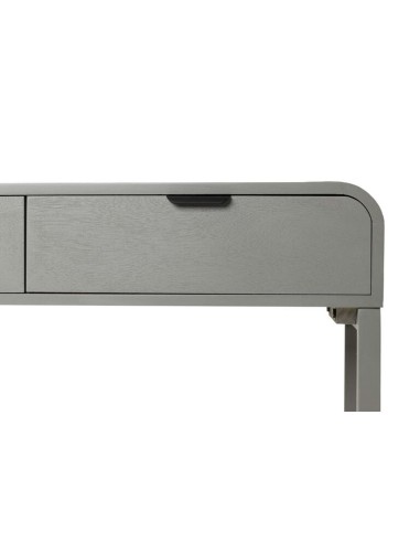 Consola Madera Pino Gris/Negro