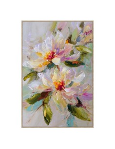 Cuadro en Lienzo con Flores de Colores