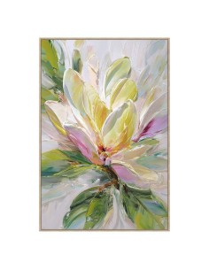 Cuadro en Lienzo de Flor Colorida