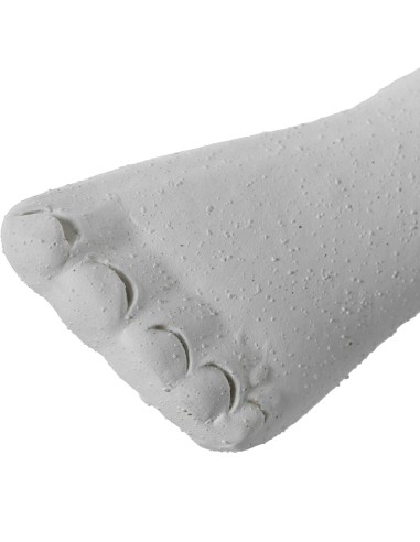 Figura Cerámica Atleta Blanco