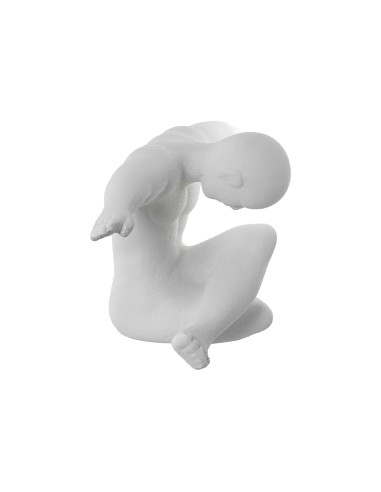 Figura Cerámica Atleta Blanco