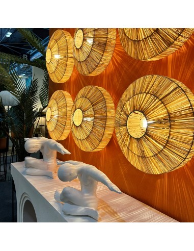 Figura Cerámica Atleta Blanco