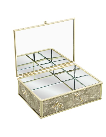 Caja de Metal Dorada 5 cm