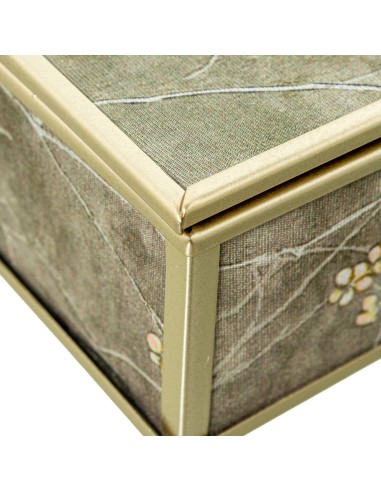 Caja de Metal Dorada 5 cm