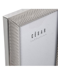 Portafoto Metal plata 15 cm x 20 cm 2