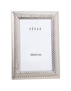 Portafoto Metal plata 20 cm x 25 cm