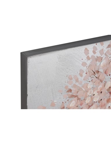 Cuadro Lienzo Pino Árbol Rosado