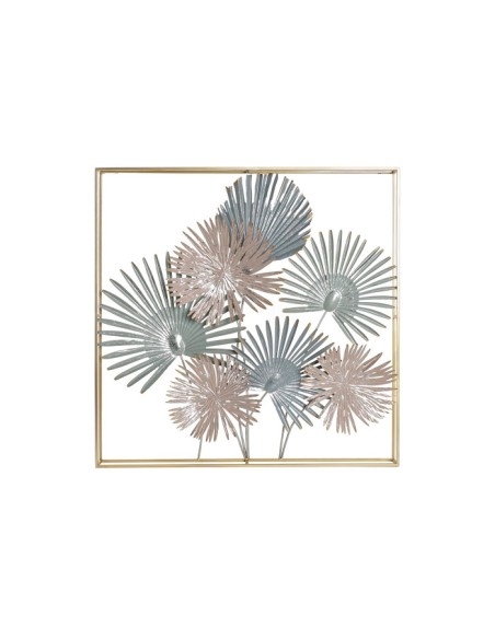 Decoración de Pared Hojas de Metal