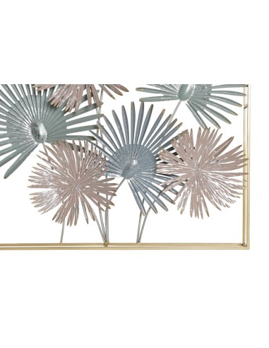 Decoración de Pared Hojas de Metal
