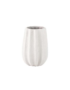Jarrón Cerámica Color Gris Grande