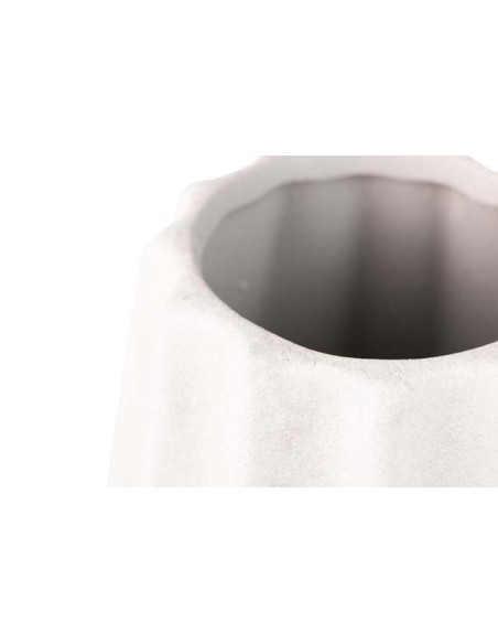 Jarrón Cerámica Color Gris Grande