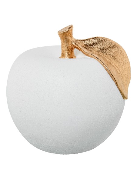 Figura de Cerámica con Diseño de Manzana