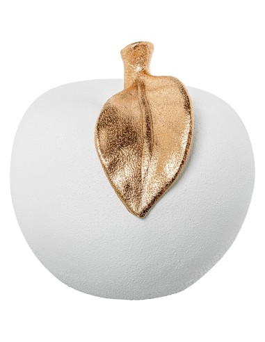 Figura de Cerámica con Diseño de Manzana