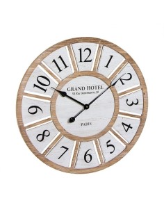 Reloj de Pared de París en Blanco 63 cm