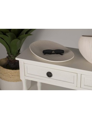 Centro de Mesa de Cerámica en Beige