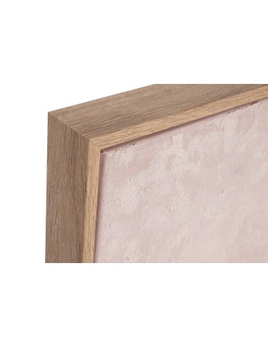 Cuadro en Lienzo con Diseño Abstracto Rosado