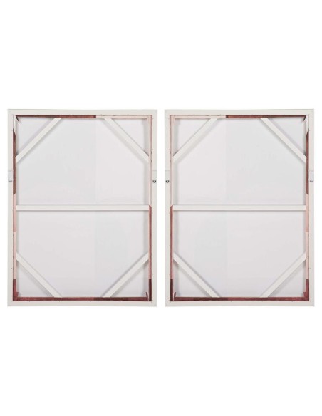 Cuadro en Lienzo con Diseño Abstracto Rosado