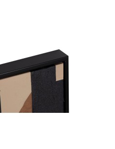 Cuadro en Lienzo con Diseño Abstracto Marrón 2