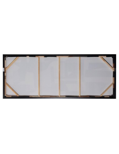 Cuadro en Lienzo con Diseño Abstracto Marrón