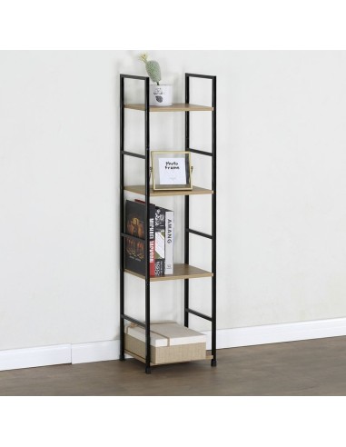 Estantería de Metal con Cuatro Estantes