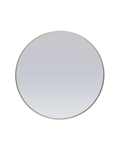 Espejo Pared Metal Oro