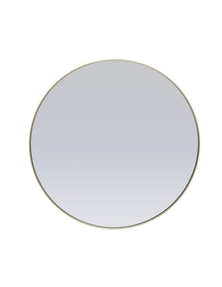 Espejo Pared Metal Oro