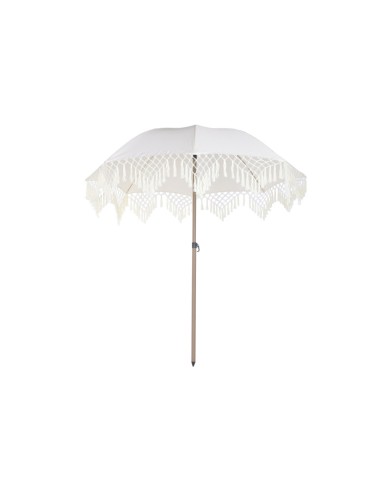 Parasol de Aluminio y Olefina con Flecos