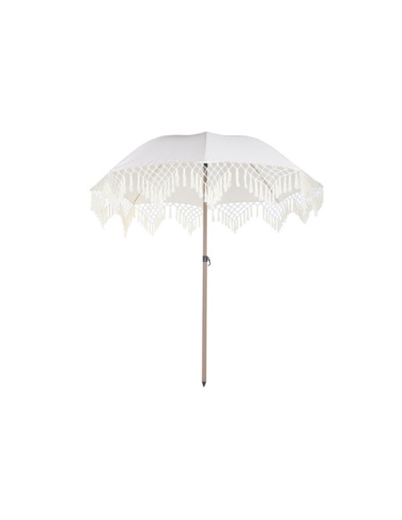 Parasol de Aluminio y Olefina con Flecos