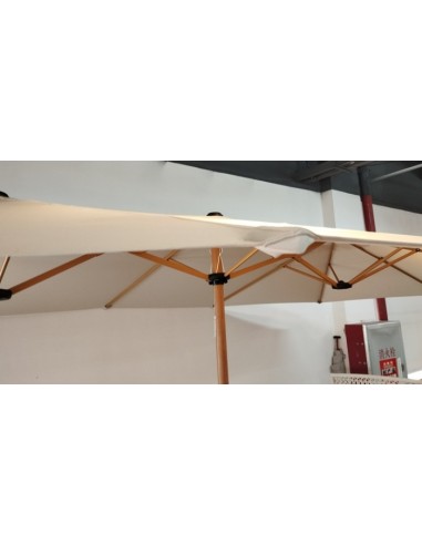 Parasol de Acero y Poliéster Doble