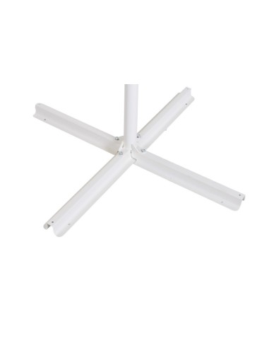 Parasol de Acero y Poliéster Blanco