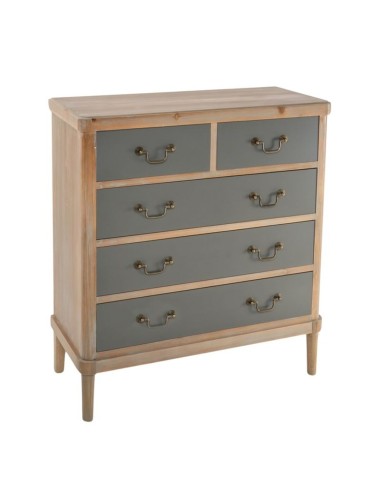 Comoda de madera 4 cajones