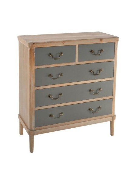 Comoda de madera 4 cajones