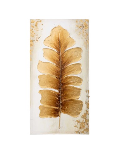 Cuadro en Lienzo de Hoja en Relieve
