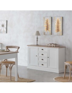 Cuadro en Lienzo de Hoja en Relieve 2